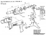 Bosch 0 603 268 260 Phg 490-2 Hot Air Gun 230 V / Eu Spare Parts